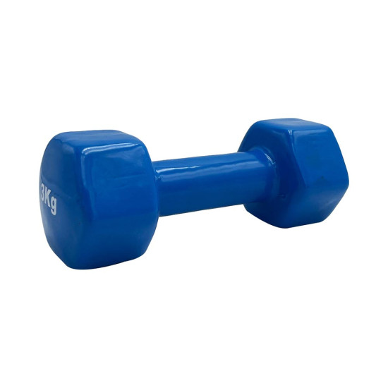 Liga Vinyl Dumbbell Αλτήρας Βινυλίου 3kg